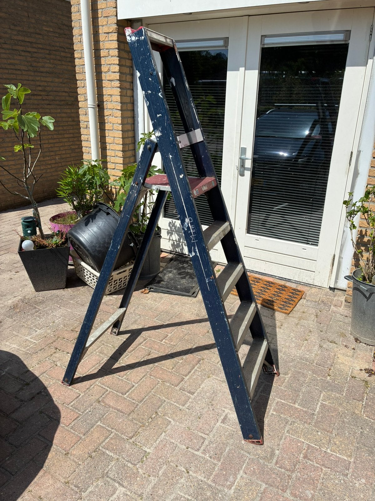 Altrex pro trap, Ophalen, Minder dan 2 meter