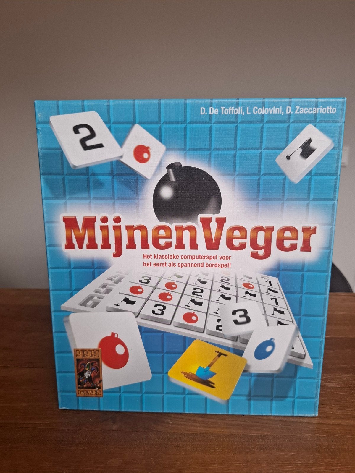 MijnenVeger Bordspel - Het klassieke computerspel, Een of twee spelers, Ophalen of Verzenden, Zo goed als nieuw, 999 Games