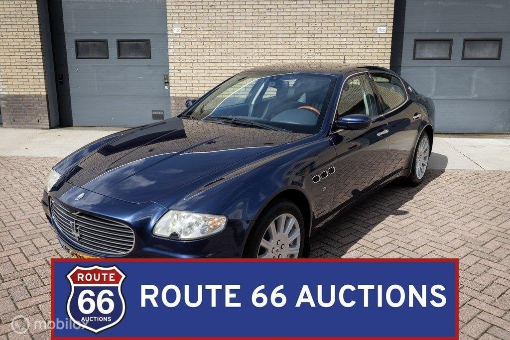 Maserati Quattroporte | 2006 | Route 66 Auctions, Gebruikt, Overige carrosserieën, Zwart, Bedrijf