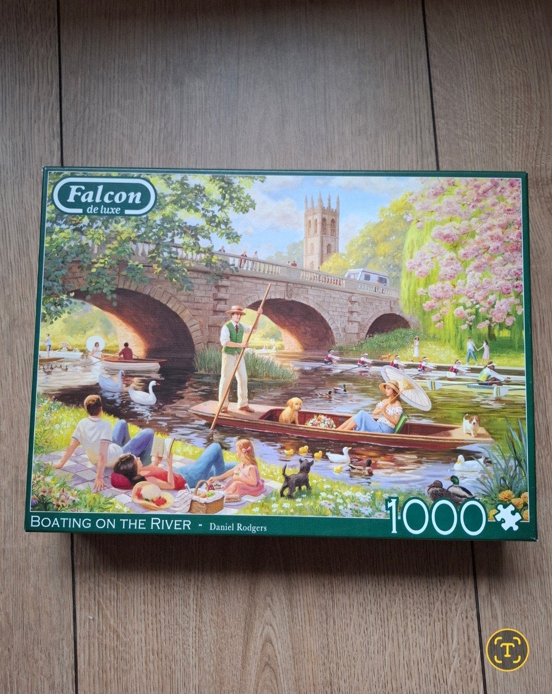 falcon 1000 stukjes, Hobby en Vrije tijd, Denksport en Puzzels, Ophalen of Verzenden, 500 t/m 1500 stukjes, Zo goed als nieuw