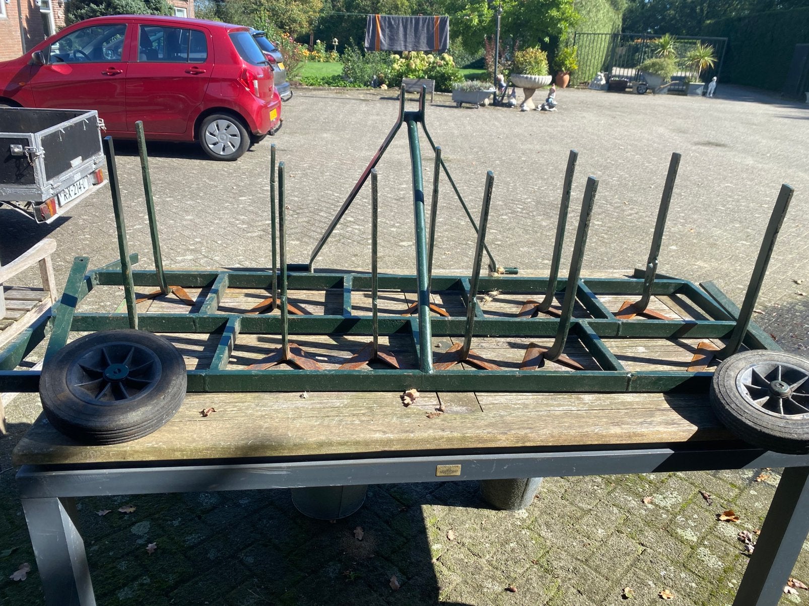 Zeer nette schoffelmachine, Ophalen, Zo goed als nieuw, Benzine