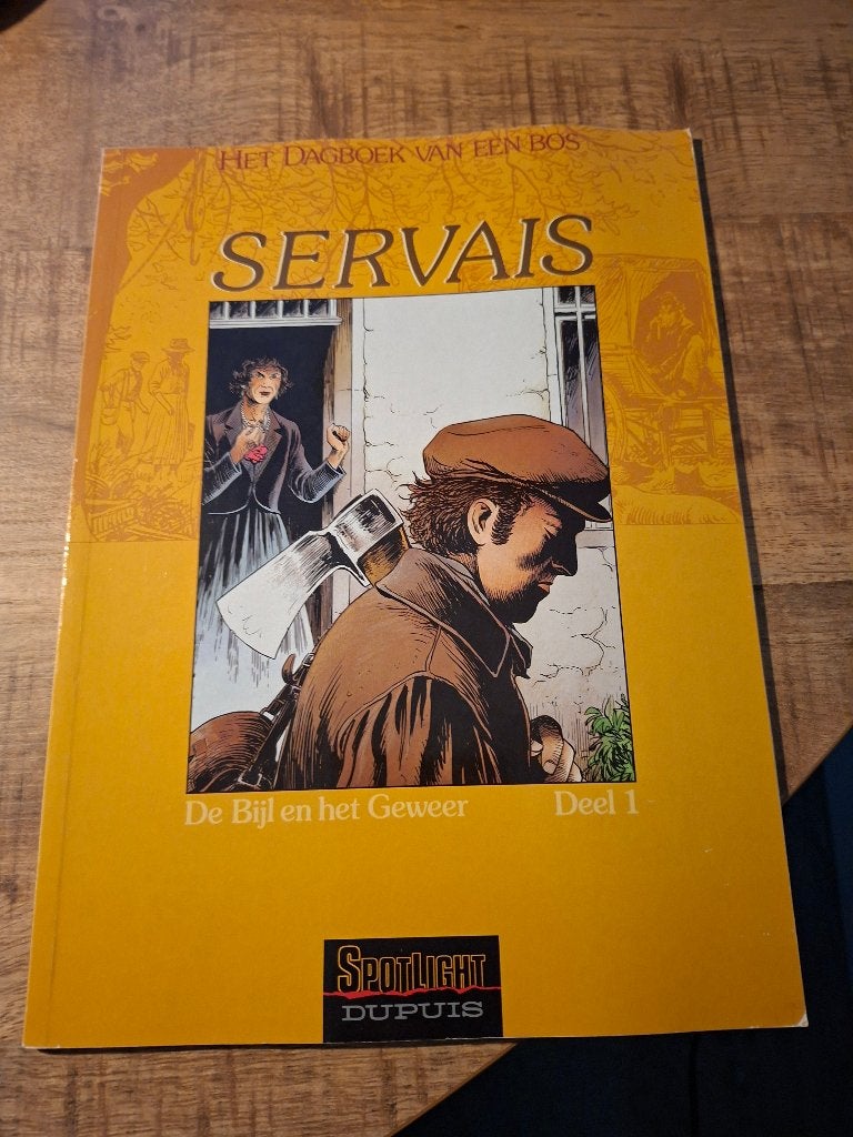 Servais het dagboek van een bos, Boeken, Eén stripboek, Ophalen of Verzenden, Zo goed als nieuw
