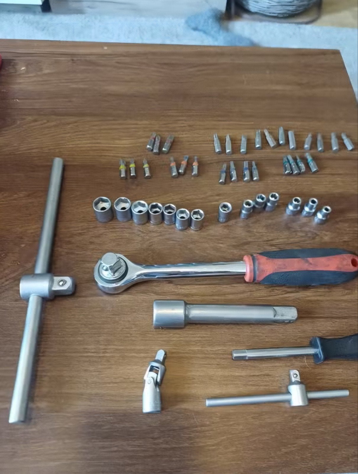TE KOOP DOPPENSET RATEL DOPPEN BITJES, Ophalen of Verzenden
