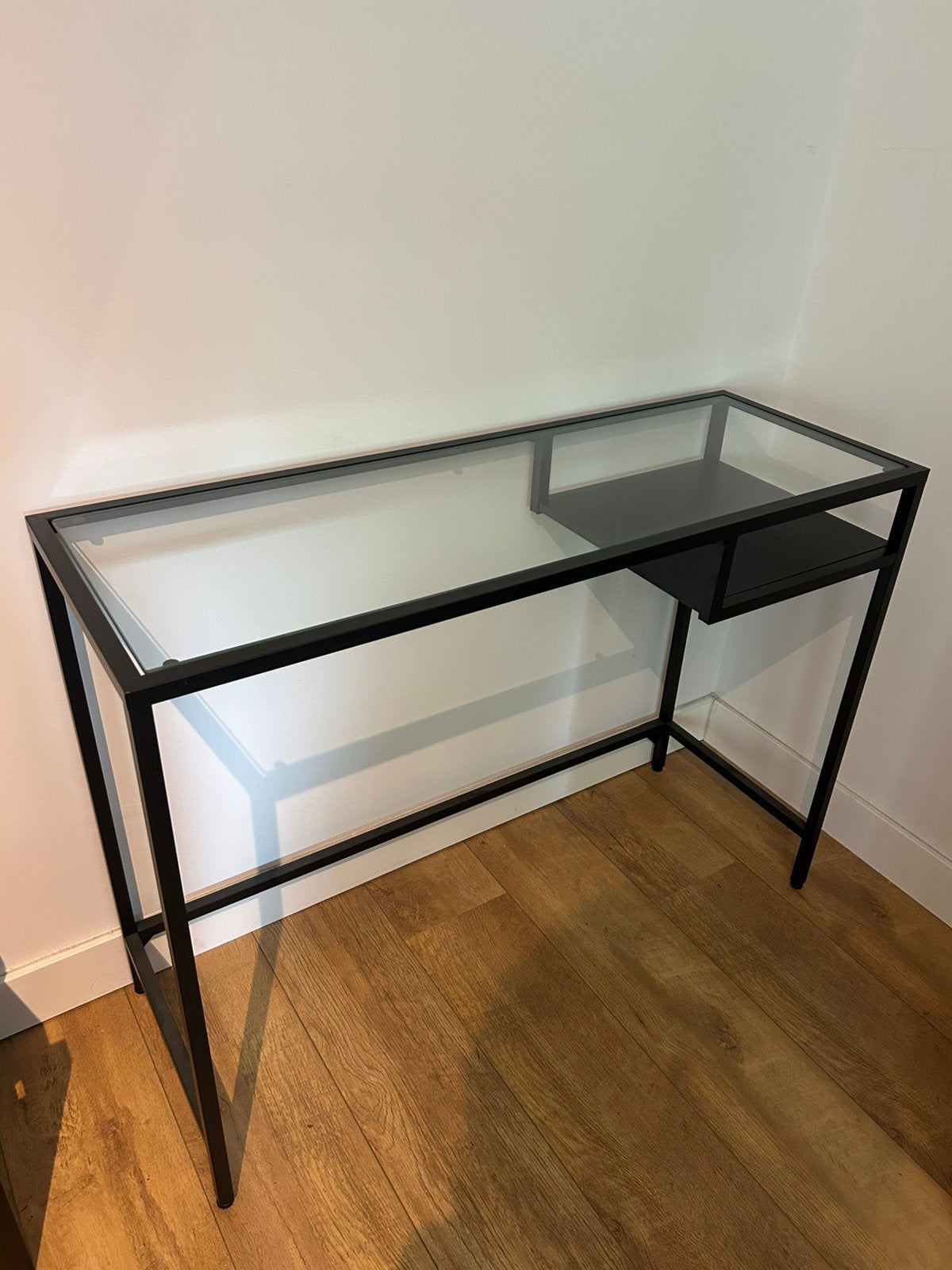 Wandtafel vittsjo ikea, Huis en Inrichting, Tafels | Sidetables, Ophalen, Zo goed als nieuw, 25 tot 50 cm, Rechthoekig