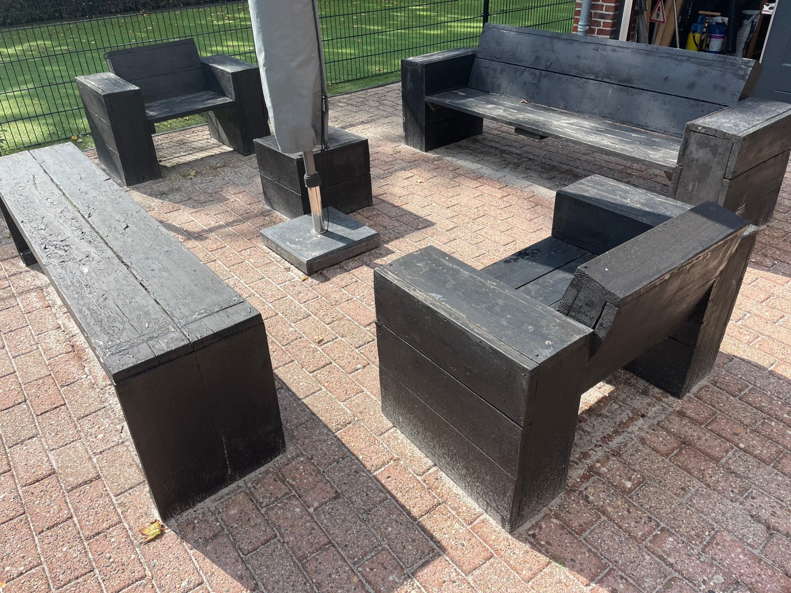 Steigerhout, sloophout, brandhout, Doe-het-zelf en Verbouw, Hout en Planken, Ophalen, Gebruikt, Steigerhout