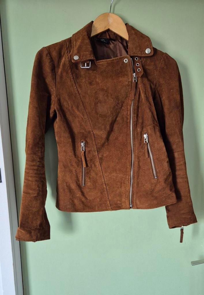 Esmara by Heidi Klum tussenjasje, maat 36, Bruin, Maat 36 (S), Gedragen, Esmara