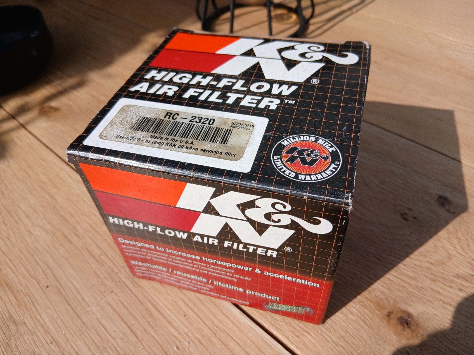K&N High-Flow Luchtfilter RC-2320, Ophalen of Verzenden, Nieuw, [Universele onderdelen]