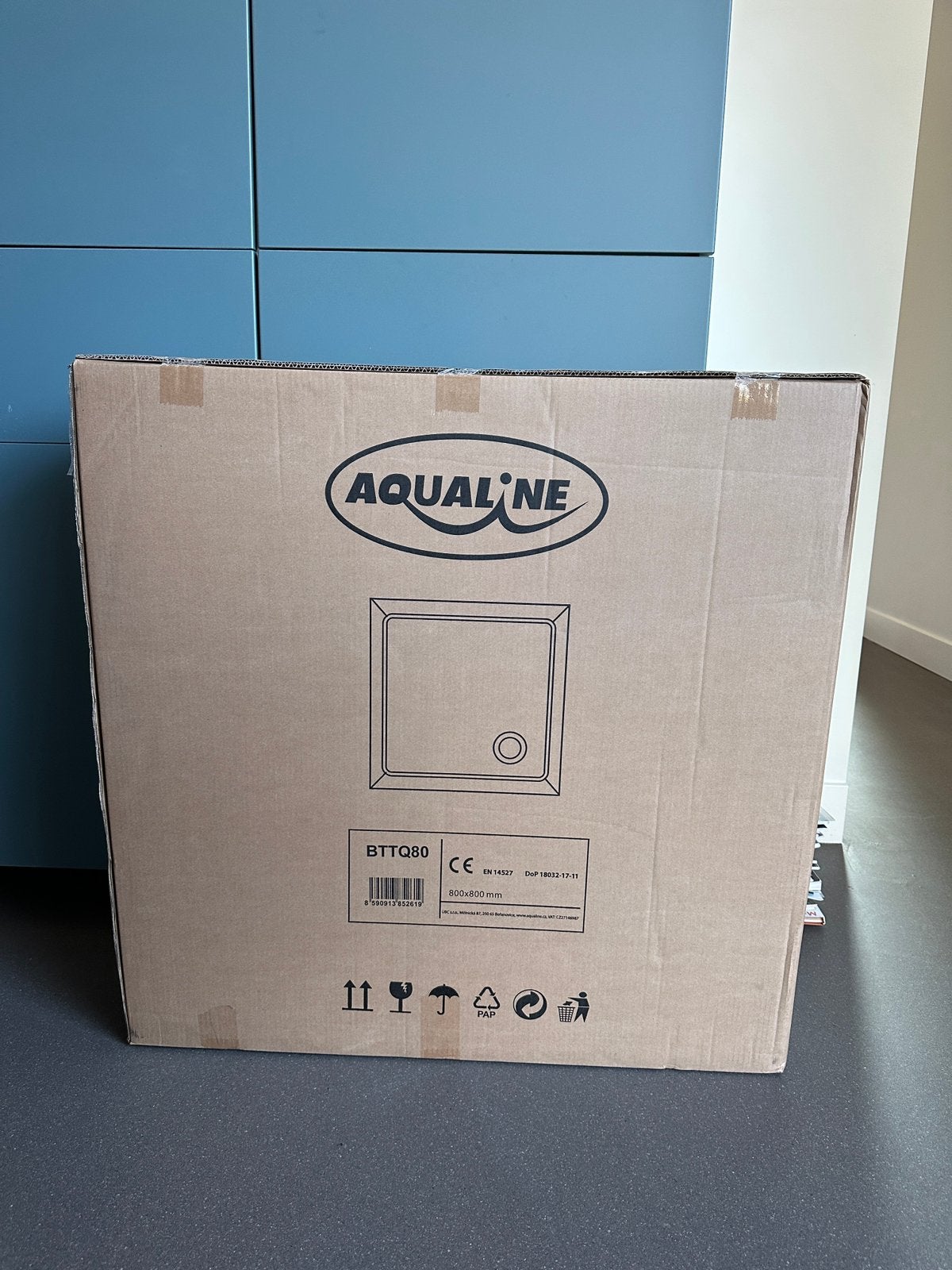 Douchebak 80x80x15cm NIEUW IN DOOS, Ophalen of Verzenden, Nieuw, Douche