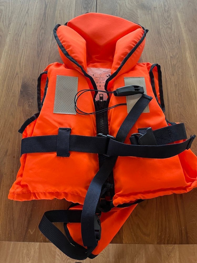 Reddingsvest kind Scotchlite, Gebruikt, Kind, Onbekend, Scotchlite
