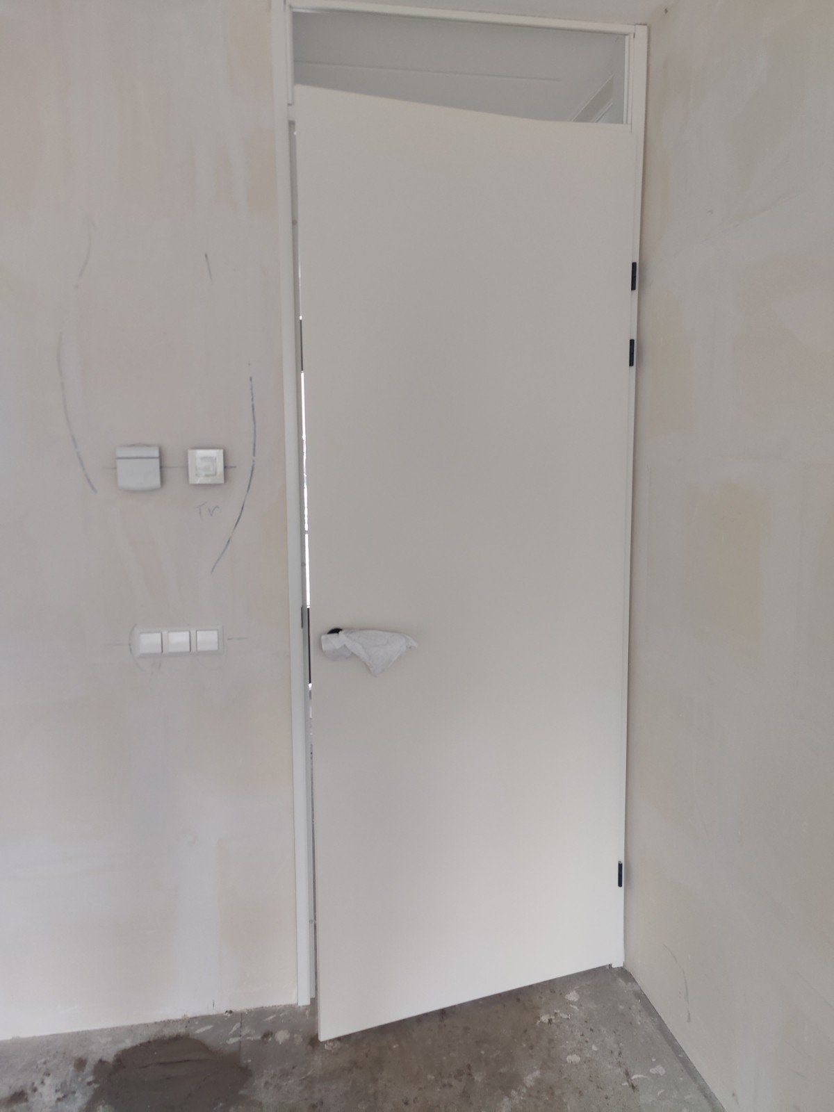 Svedex deur, alpine Wit 2315x904x39mm, Ophalen, Zo goed als nieuw, Binnendeur, 215 cm of meer