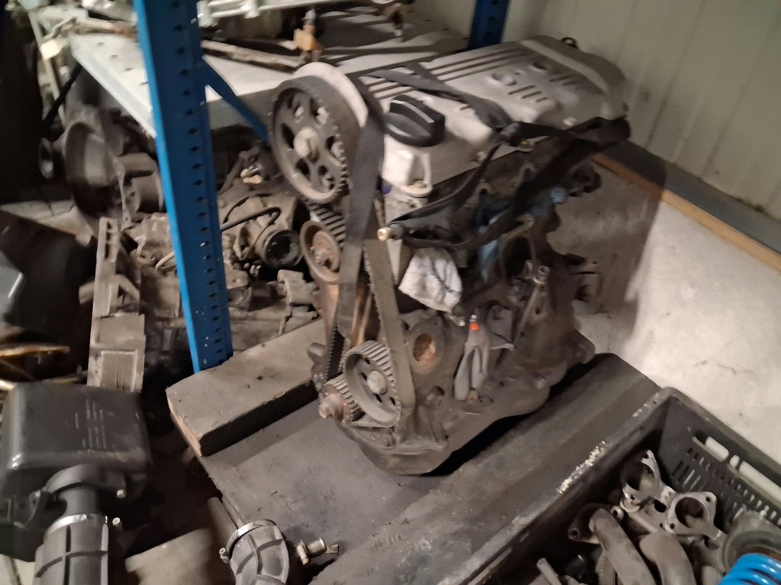 Golf1 golf 2 1.8 16v PL motor met dubbele solex carburateurs, Ophalen of Verzenden, Gebruikt, Volkswagen