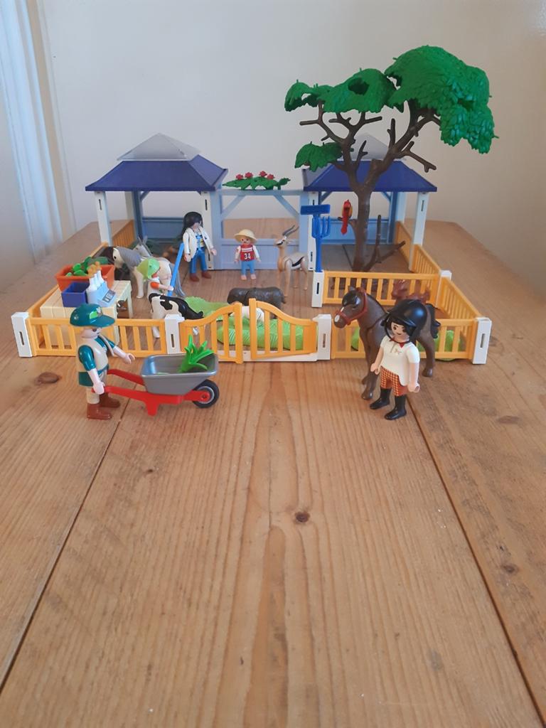 Playmobil Dierentuin Set - Compleet met Dieren en Figuren, Kinderen en Baby's, Speelgoed | Playmobil, Ophalen of Verzenden, Zo goed als nieuw