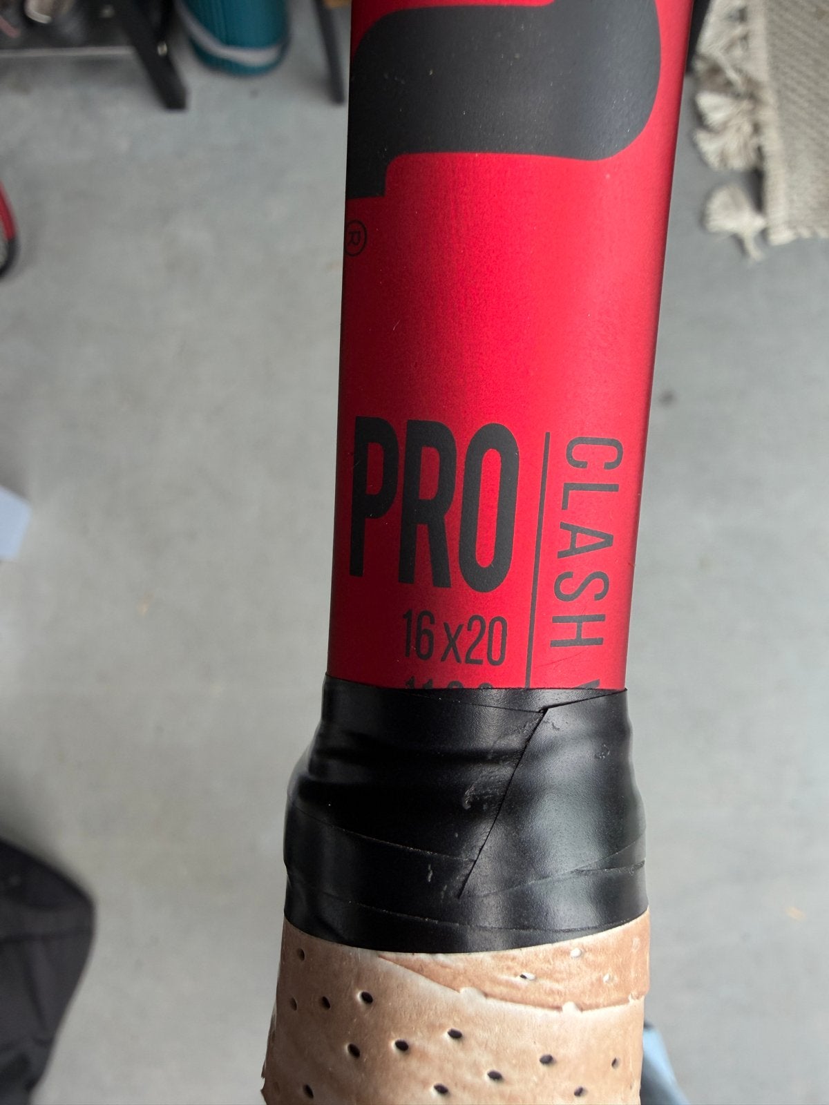 Wilson Clash Pro 16x20 v2 Tennisrackets (2 stuks), Sport en Fitness, Tennis, Verzenden, Gebruikt, Racket, Wilson
