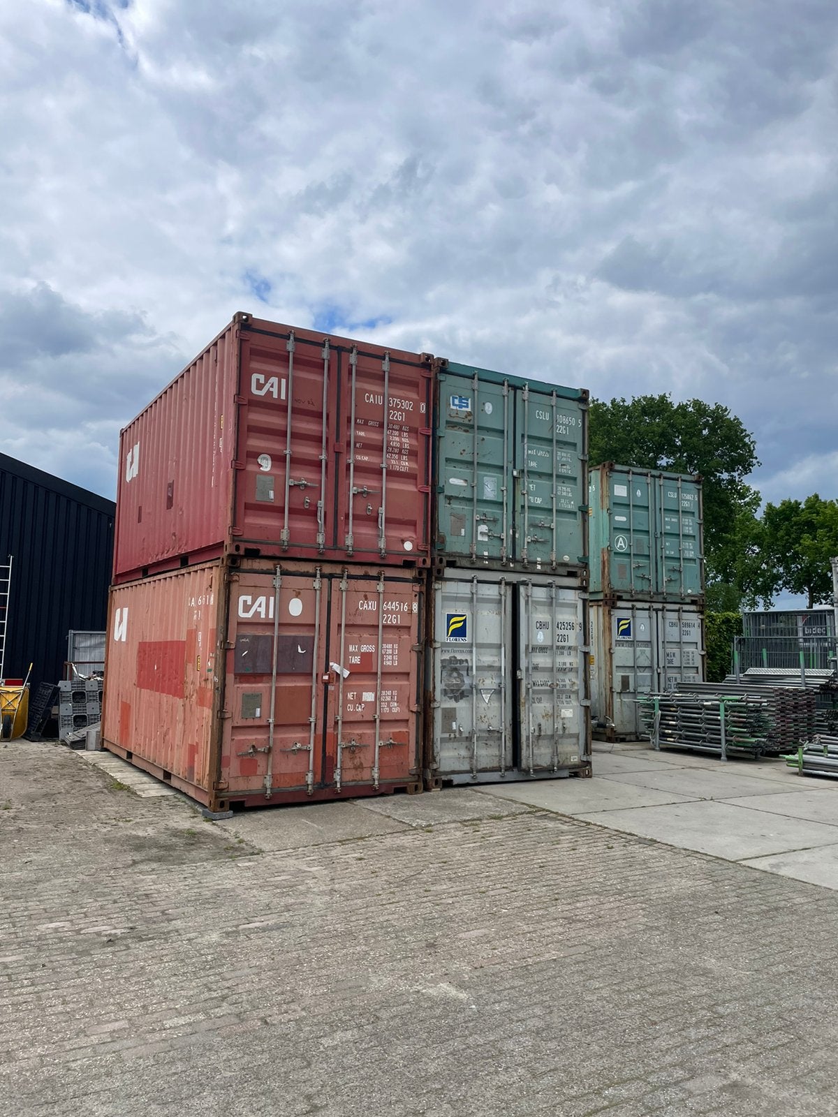 Nieuwe voorraad!! Nette zeecontainers 20ft gebruikt!!, Ophalen of Verzenden