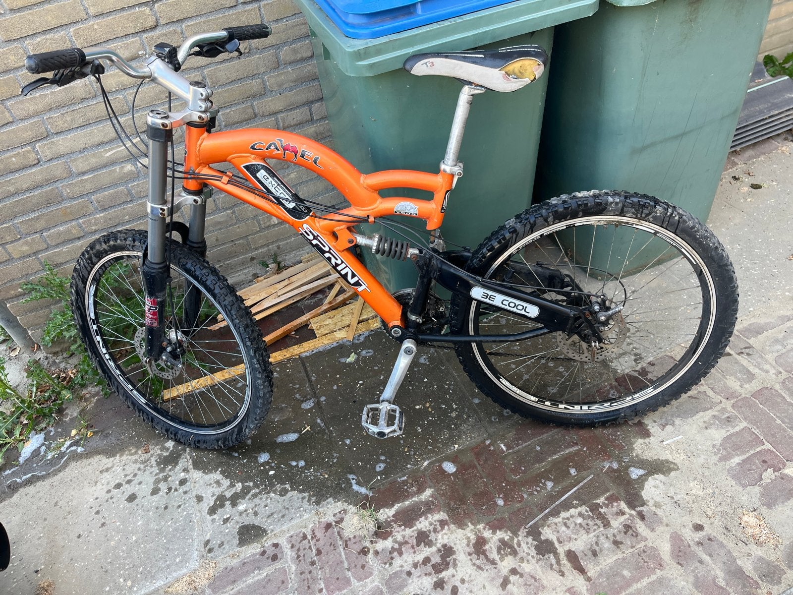 Camel Sprint mountainbike - Full Suspension, Gebruikt, Schijfrem, 53 tot 57 cm, Ophalen