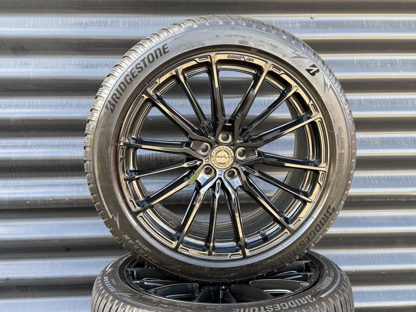 Nws 21” Bmw Concaver CVR7 G05 X5 X6 G06 velgen Winterbanden, Gebruikt, -, -, Banden en Velgen