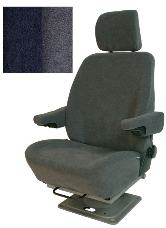 Stoelhoezen Volkswagen T4A (met lendesteun) Blauw/Grijs (set, Buurserstraat 15 A, 7481 EG,Haaksbergen, Ophalen of Verzenden, Info@123CamperOnderdelen.nl