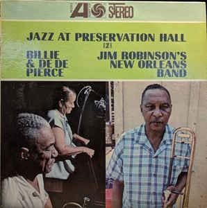 LP - Billie & De De Pierce / Jim Robinson's New Orleans Band, 1960 tot 1980, Gebruikt, Ophalen of Verzenden, Jazz