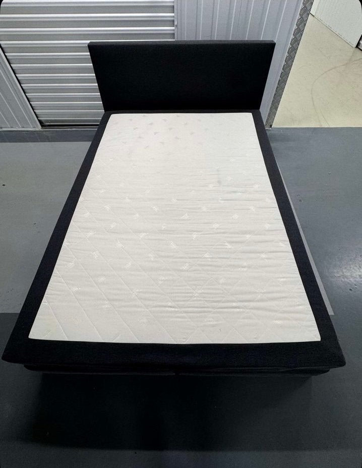 Tweepersoons boxspring, Ophalen, Tweepersoons, 140 cm, Zo goed als nieuw