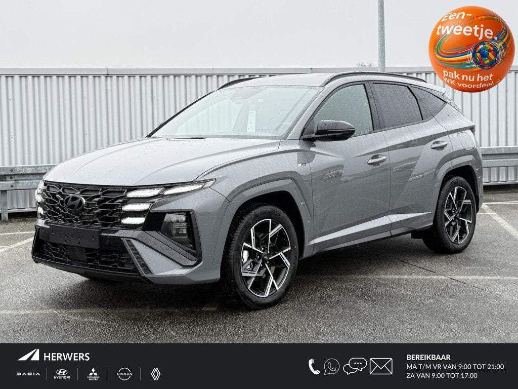 Hyundai Tucson 1.6 T-GDI PHEV N Line Business / €4000 Voor, Auto's, Hyundai, 14 kWh, Euro 6, 4 cilinders, 287 pk