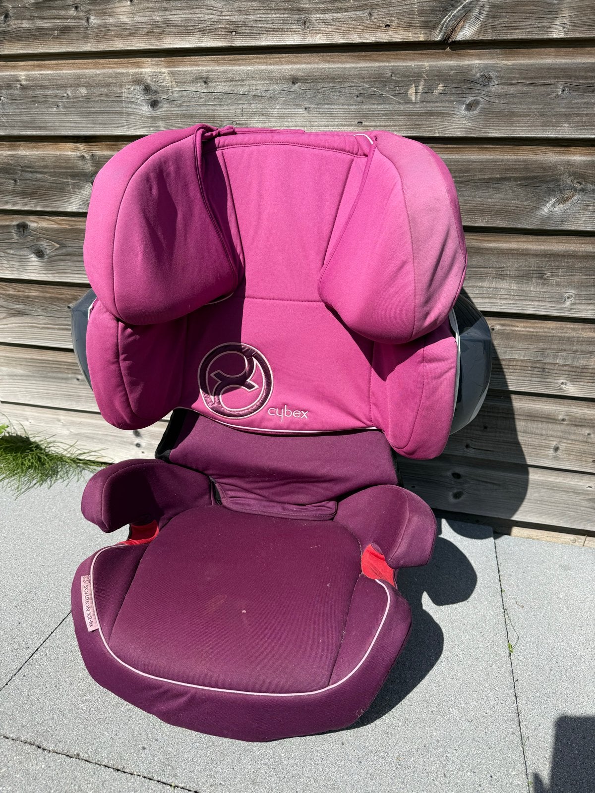 Cybex Solution X2-fix Autostoel 3-12 jaar met Isofix, Gebruikt, 15 t/m 36 kg, Zijbescherming, Isofix
