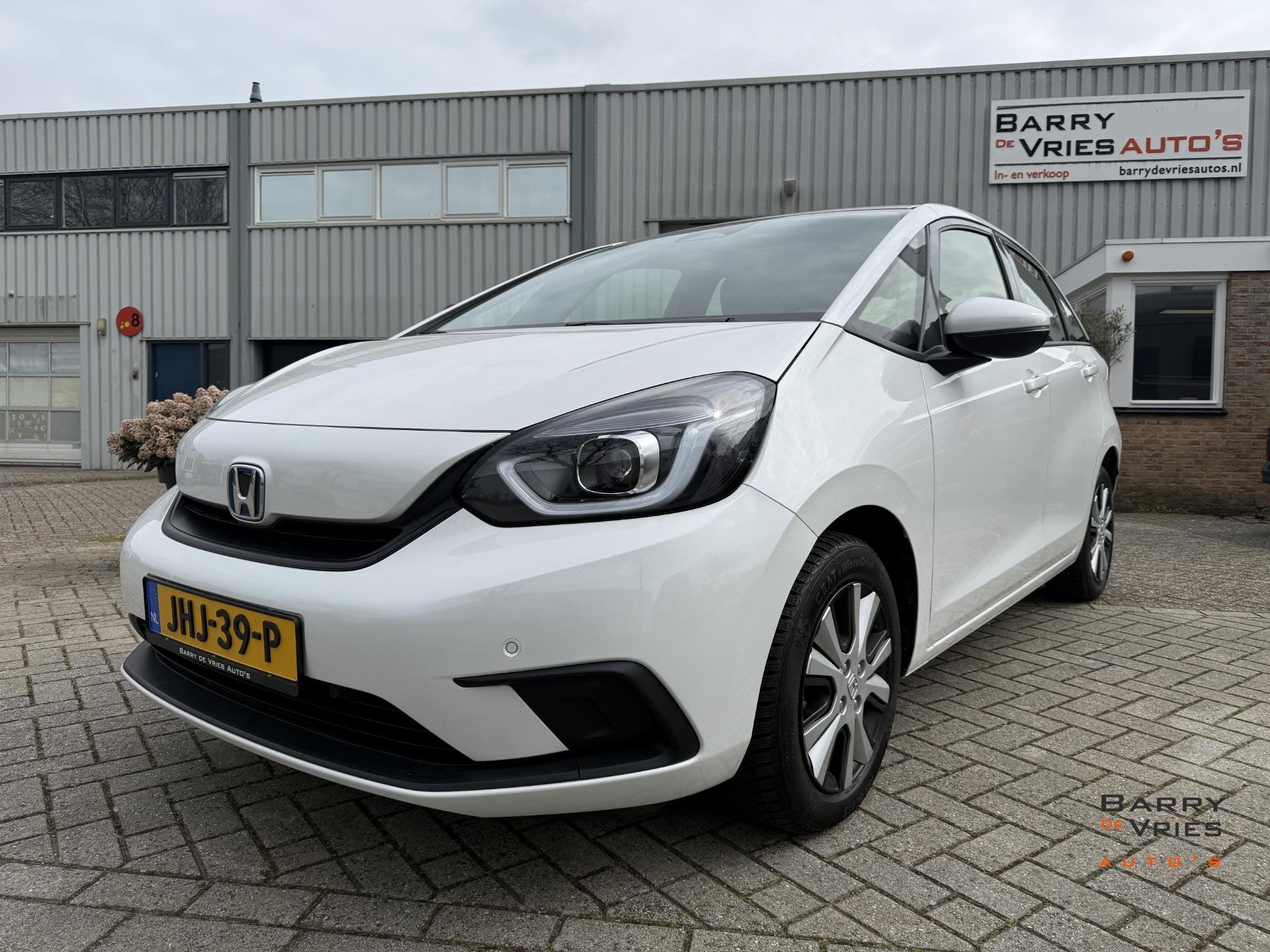Honda Jazz 1.5 e:HEV Elegance | Adaptive Cruise Control | Ap, Auto's, Stof, Euro 6, Wit, Bedrijf