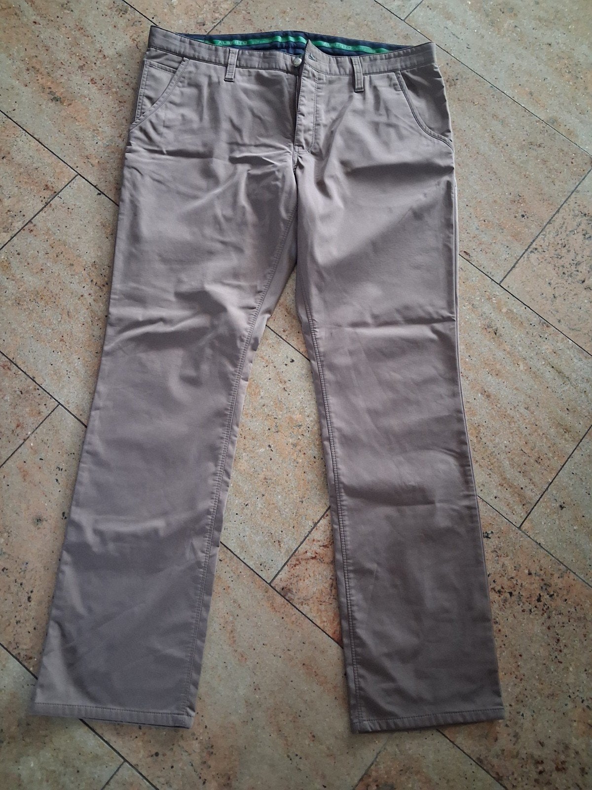 Golfbroek, Alberto golf, taupe, size 56 heren, Ophalen of Verzenden, Zo goed als nieuw, Kleding, Overige merken