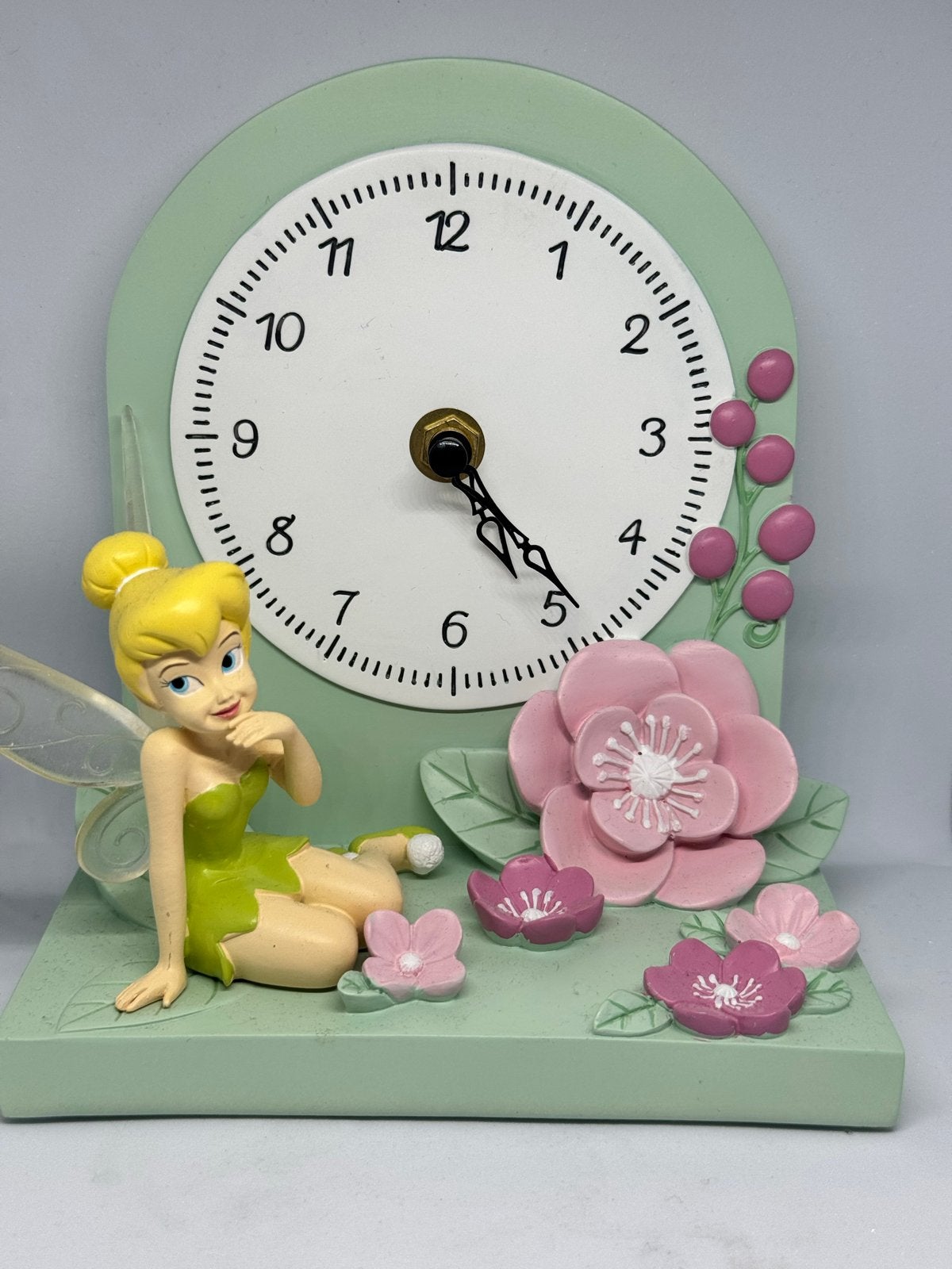 Disney Tinkerbell Tafelklok - zo goed als nieuw in doos, Ophalen of Verzenden, Zo goed als nieuw