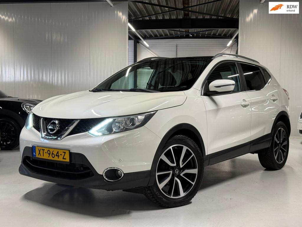 Nissan Qashqai 1.2 116PK Connect Edition Automaat|Pano!, Auto's, Nissan, Bedrijf, Te koop, Qashqai, ABS, Achteruitrijcamera, Airbags