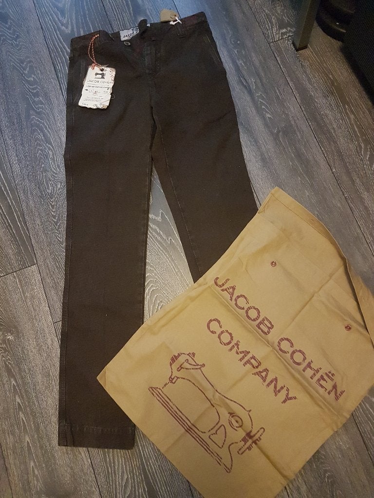 Jacob Cohen broek - heren - kleur: bruin - maat: 30, Overige kleuren, Nieuw, W32 (confectie 46) of kleiner, Ophalen of Verzenden