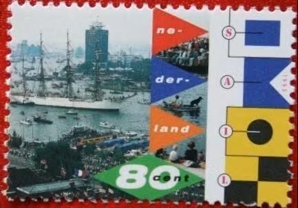 Nederland 1995 - nvph 1648 - Sail Amsterdam, Postzegels en Munten, Verzenden, Na 1940, Postfris