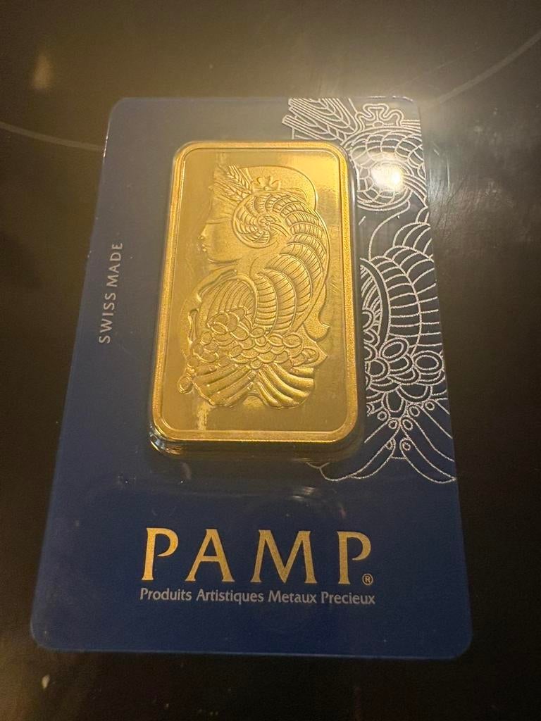 PAMP Goudbaar - 50 gram, Ophalen of Verzenden, Goud