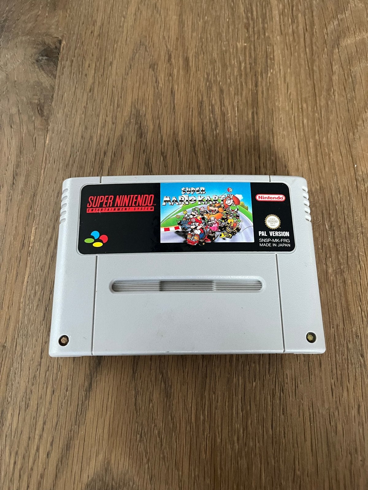 Super Mario Kart SNES PAL - Klassieke Racegame, Gebruikt, Verzenden, Racen en Vliegen, 2 spelers