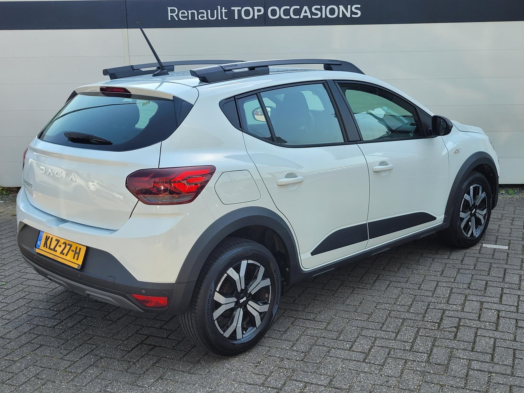 Dacia Sandero Stepway 1.0 TCe 90 Comfort | Automaat | Hoge Z, Auto's, Dacia, Stof, Met garantie (alle), Wit, 91 pk