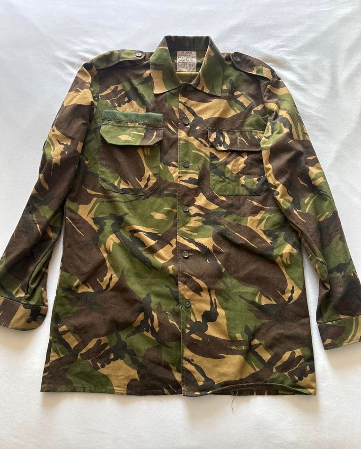 Woodland Camouflage Zomerjas - Goede Staat, Ophalen of Verzenden