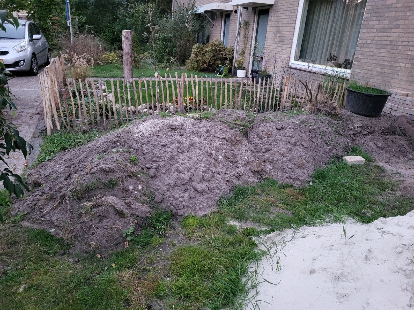 Zwarte grond / tuinaarde, Ophalen, Gebruikt, Overige typen