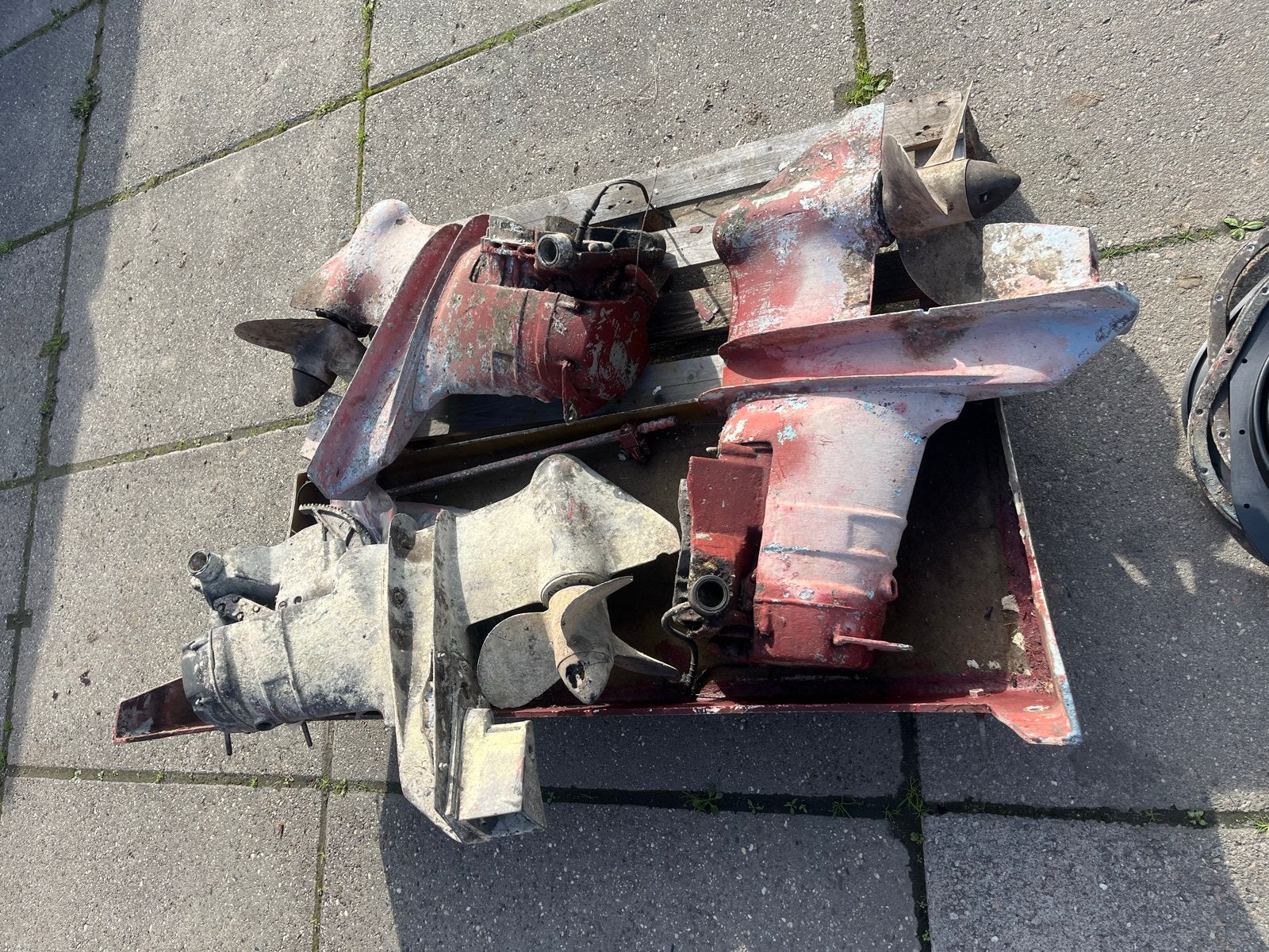 3 gebruikte OMC drives - staat onbekend, Ophalen of Verzenden, Gebruikt, Motor en Techniek, Motorboot