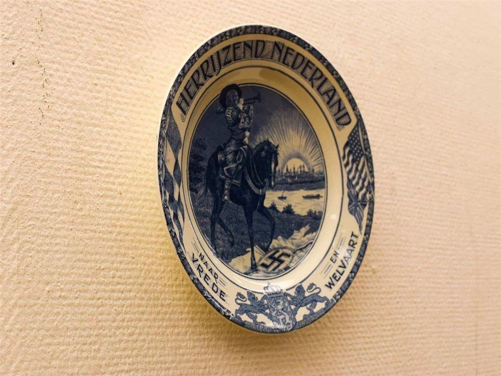 Societe CeramiQue Herdenkingsbord 52853, Ophalen of Verzenden, Gebruikt