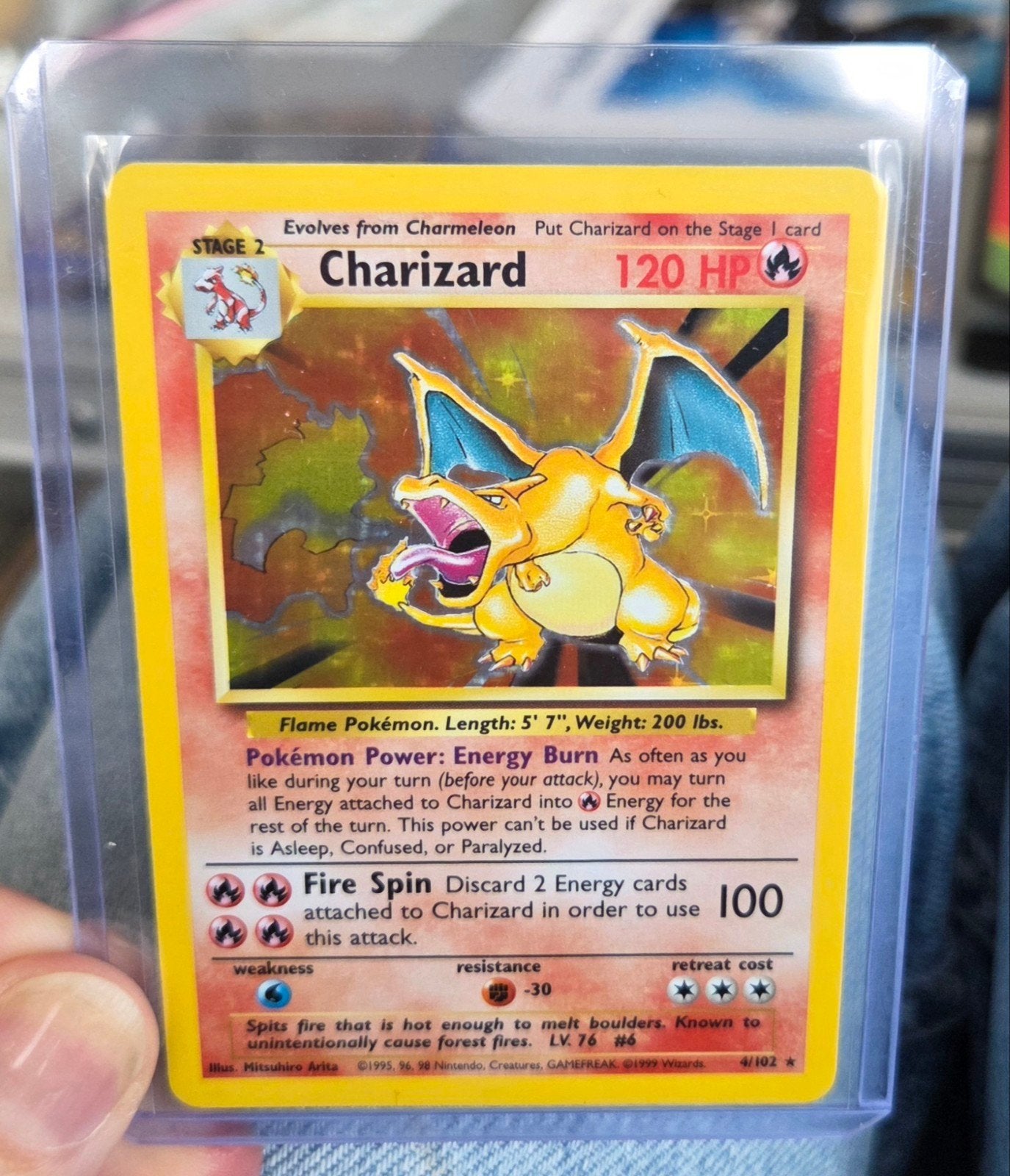 Zeldzame Pokémon kaarten - Charizard, Blastoise, Venusaur