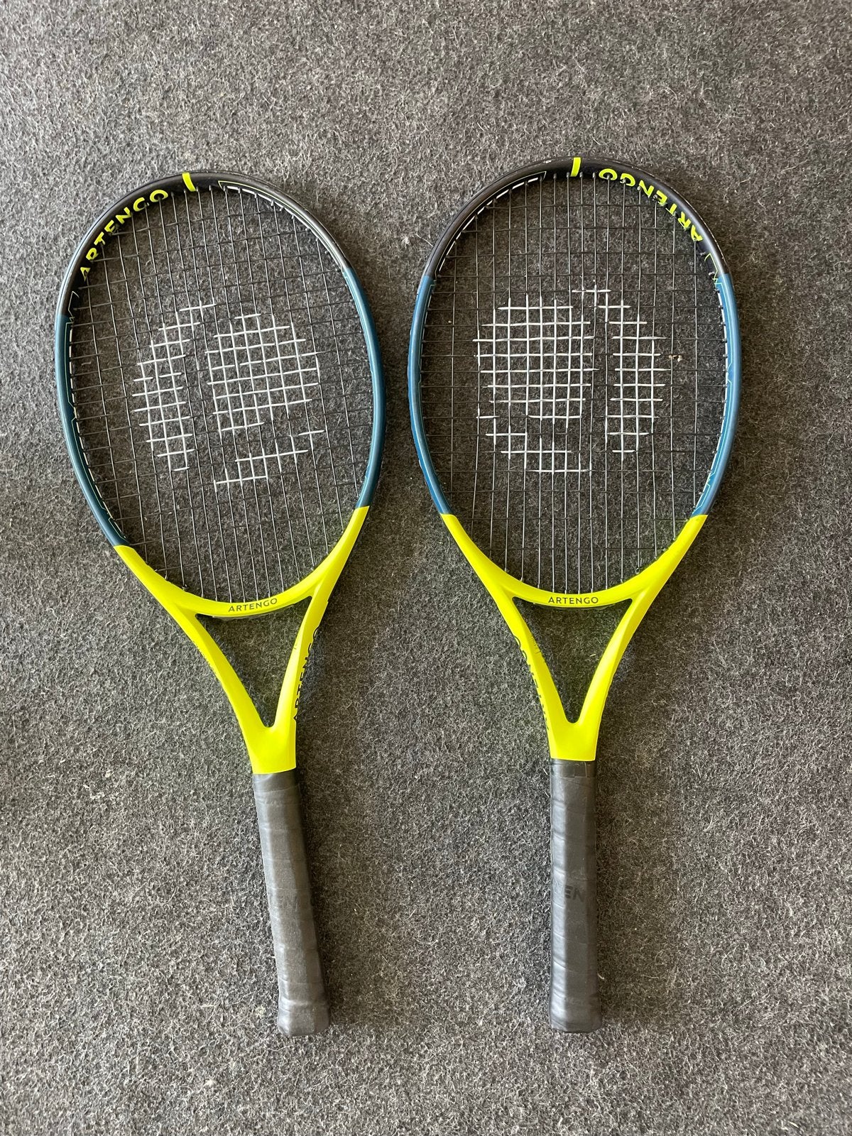 2 Artengo Tennisrackets - Junior series, Sport en Fitness, Tennis, Ophalen of Verzenden, Zo goed als nieuw, Racket, Overige merken