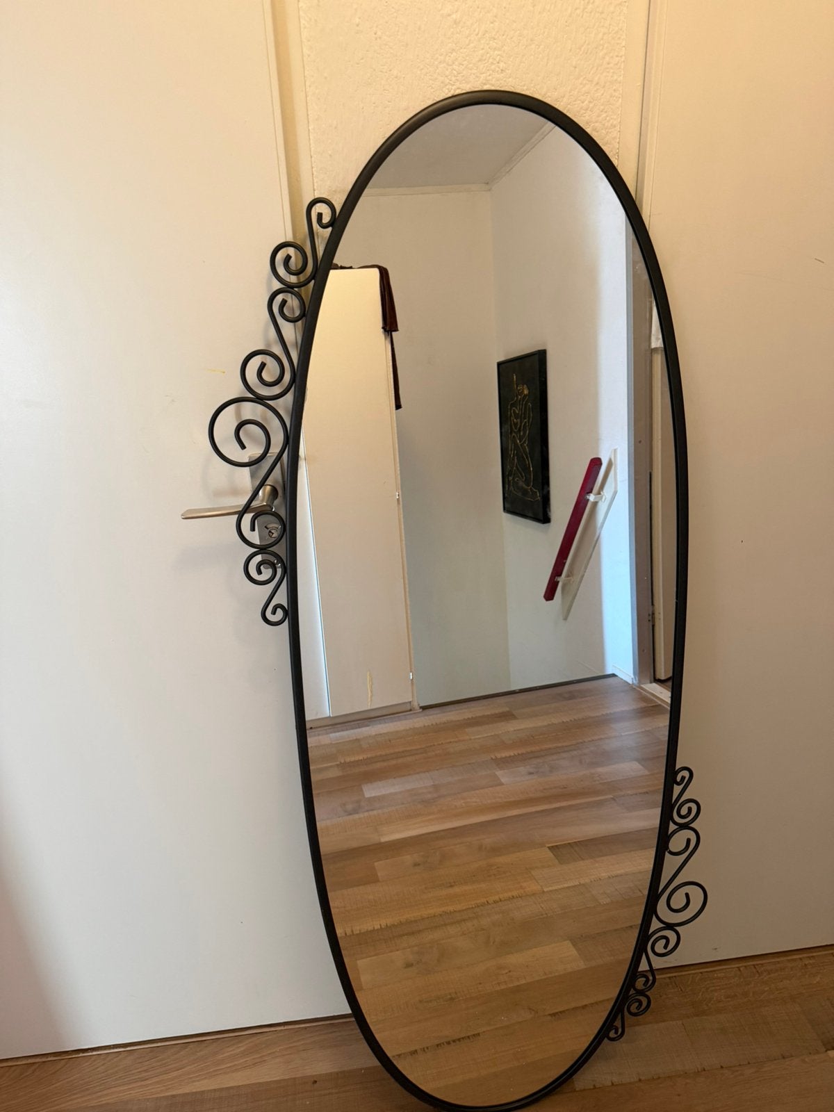 IKEA Ekna Spiegel, Huis en Inrichting, Woonaccessoires | Spiegels, Ophalen, Zo goed als nieuw, 50 tot 75 cm, 150 tot 200 cm