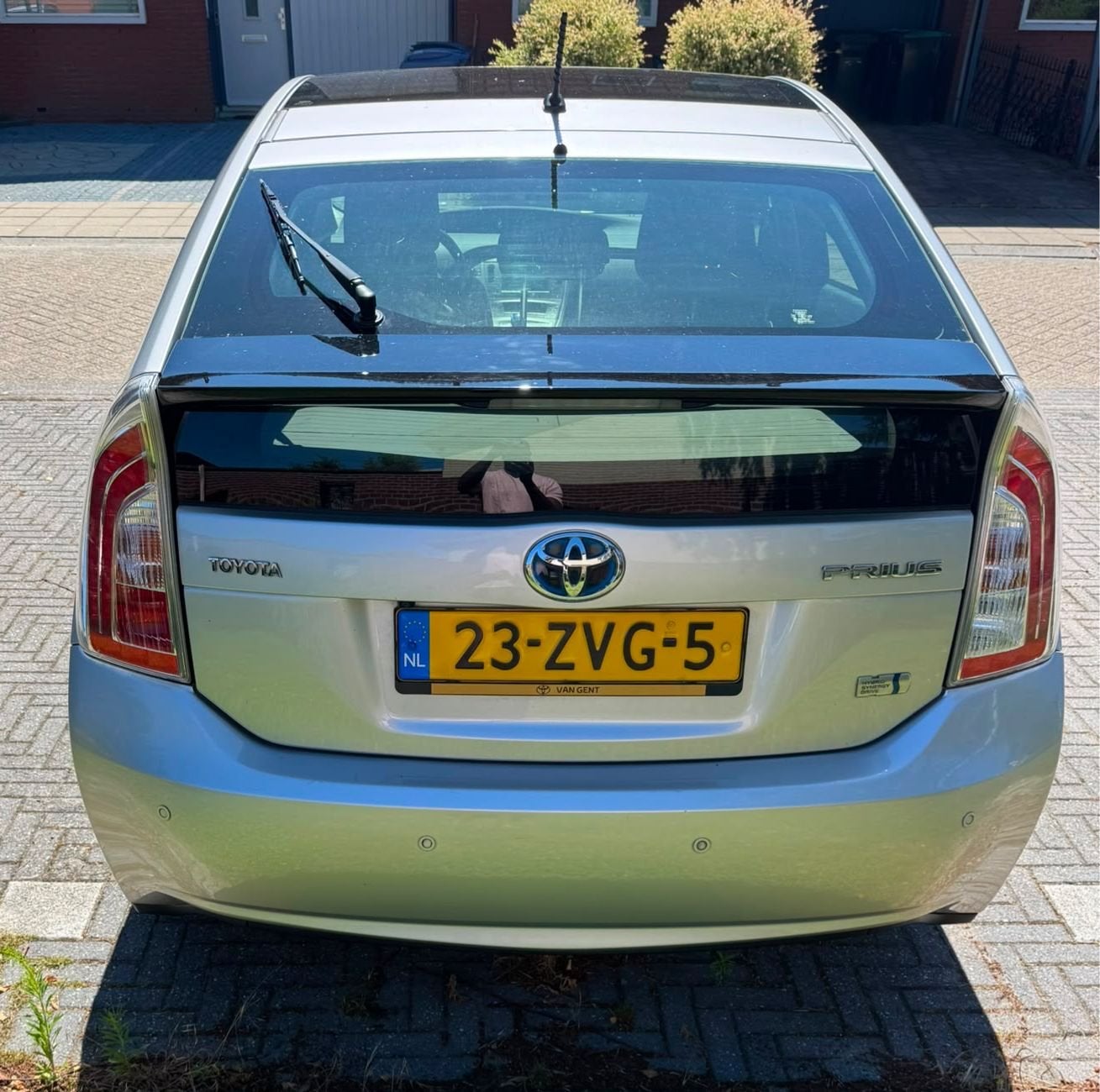 Toyota Prius Business 1.8 Full Hybrid 136PK Aut 2013 Grijs, Auto's, Toyota, 1340 kg, 4 cilinders, Origineel Nederlands, Prius