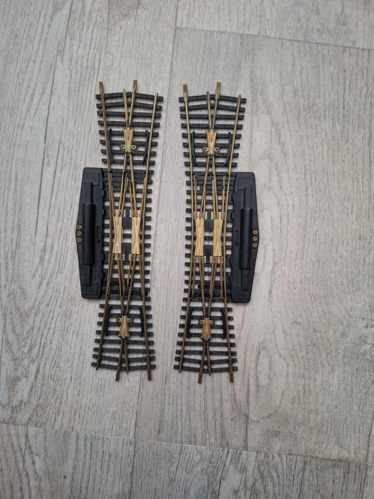 Roco 2 elektrische kruiswissels in OVP, Ophalen of Verzenden, Gelijkstroom, Rails, Roco