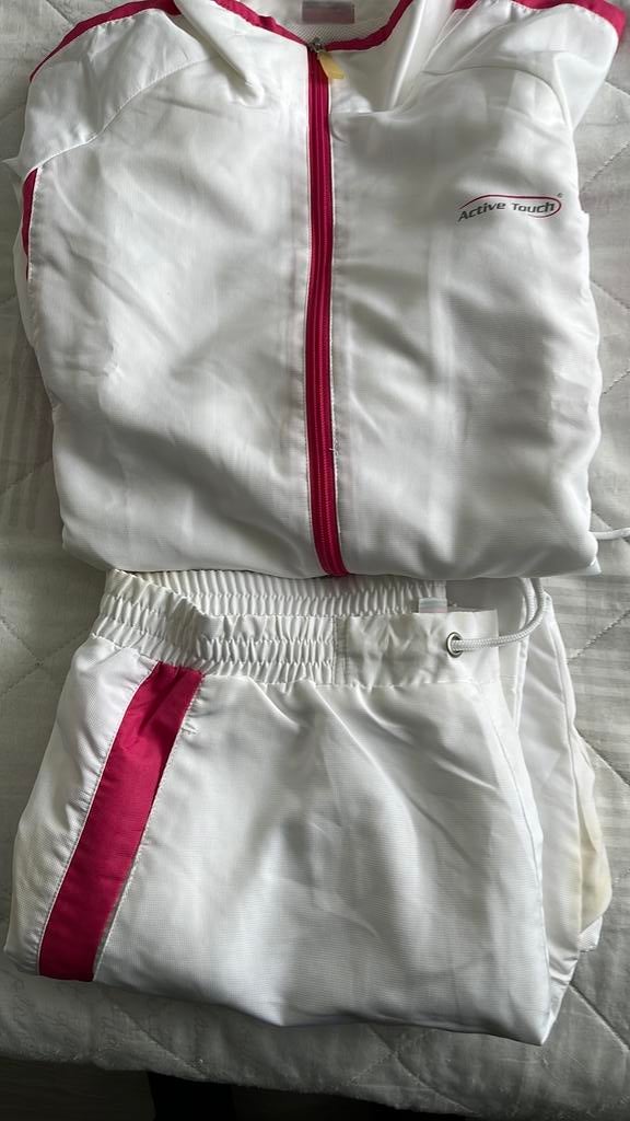 Dames Sport pak wit met roze , merk Active Touch maat L, Kleding | Dames, Sportkleding, Ophalen of Verzenden, Zo goed als nieuw