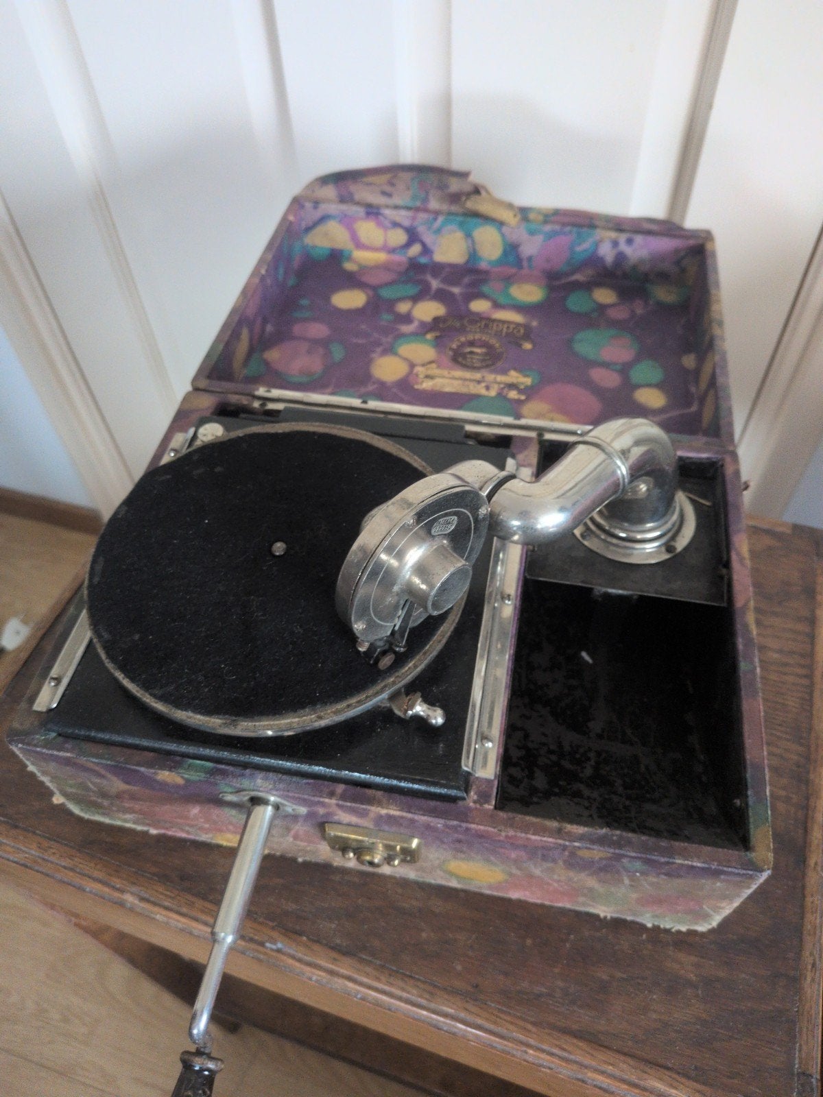 pixie grippa perophone ca.1925 mini grammofoon, Ophalen of Verzenden