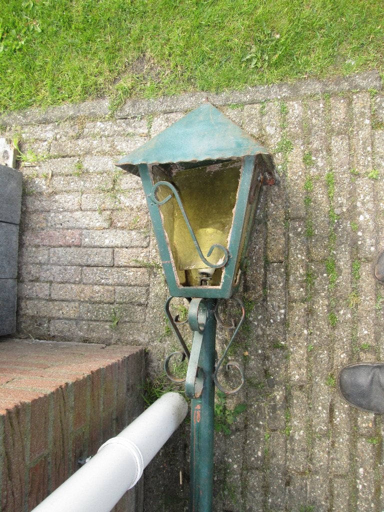 staande tuin verlichting, Ophalen, Gebruikt, Staal, Minder dan 50 watt