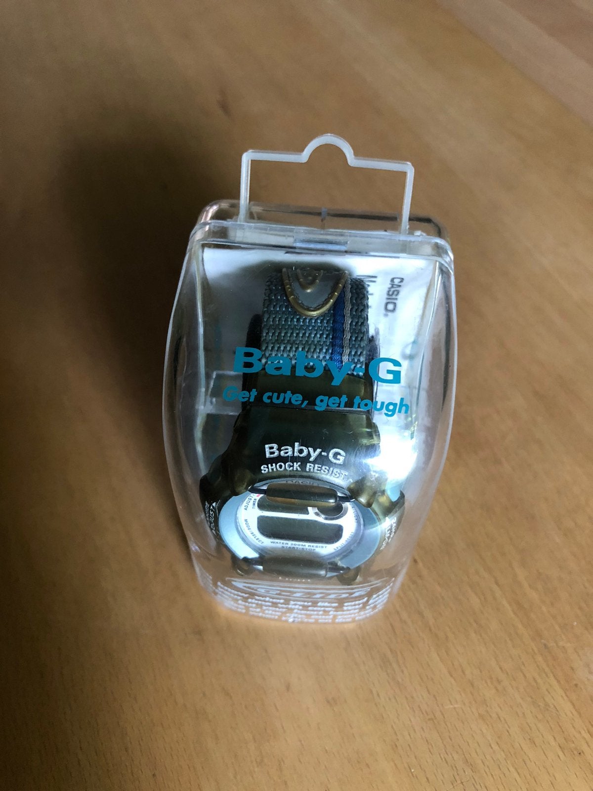 Casio Baby-G horloge, vintage (90’s model), Kunststof, Gebruikt, Polshorloge, Overige materialen
