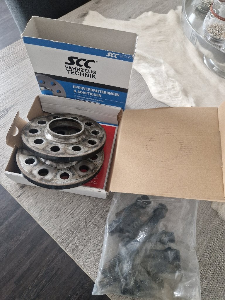 spoorverbreders spacers 10 mm voor o.a. alfa romeo, Ophalen of Verzenden, Gebruikt, Opel