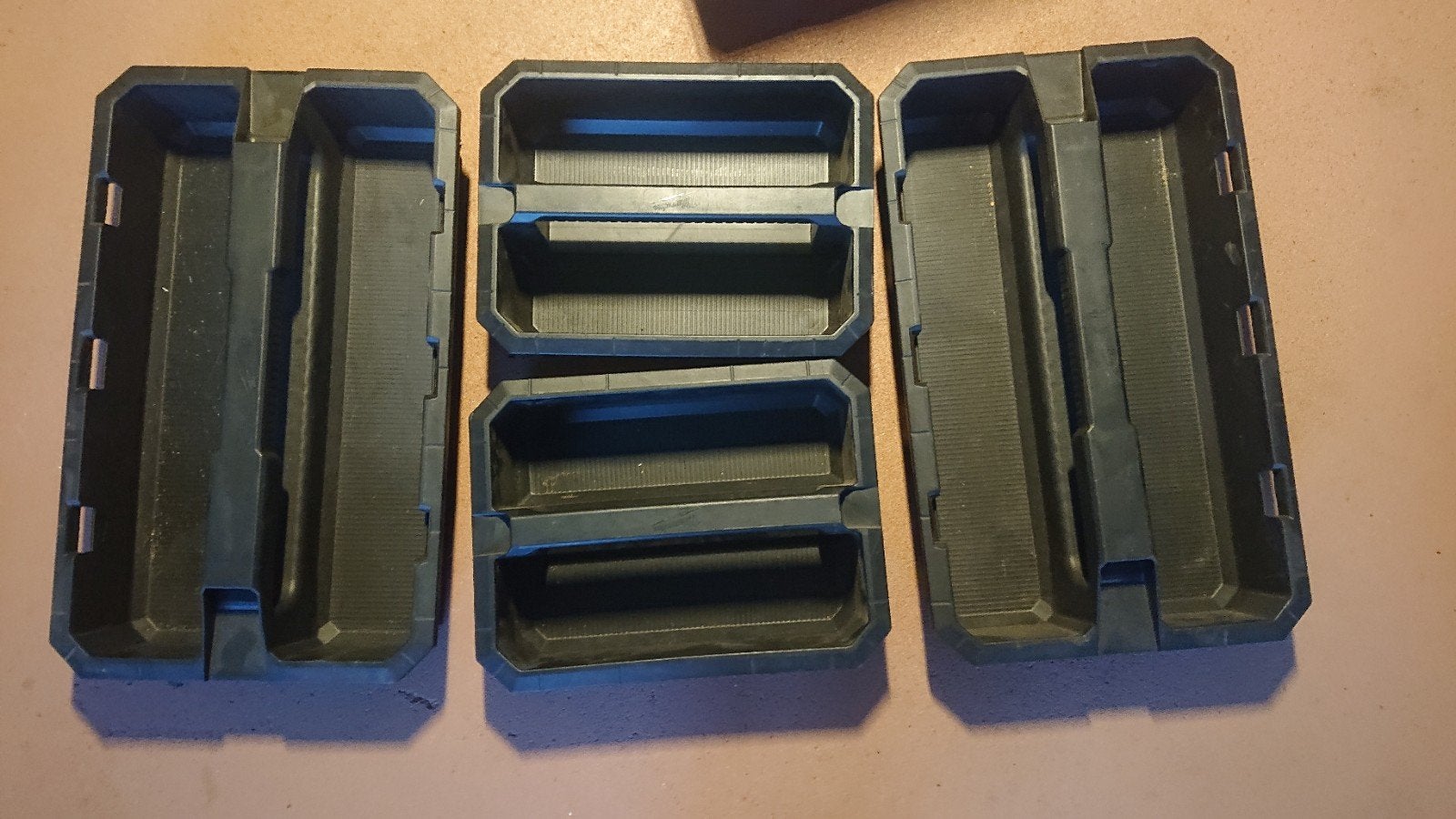 Uitneembare trays voor pack out trolley koffer (groot/klein), Ophalen