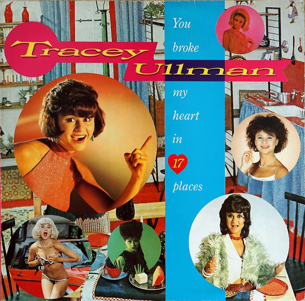 Vinyl LP: Tracey Ullman - Broke Heart in 17 Places (VG+/EX), Cd's en Dvd's, Vinyl | Pop, Ophalen of Verzenden, 1980 - 1989, Gebruikt